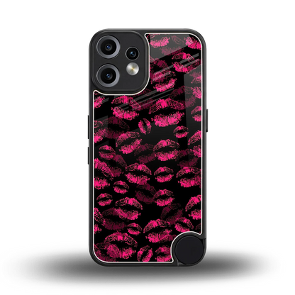 Lip Love back phone cover | glass case for cmf nothing phone 2 pro