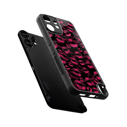 Lip Love sleek cmf nothing phone 2 pro cover with tempered glass back and TPU edges