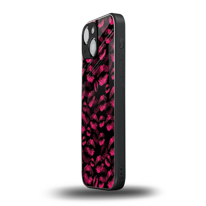 Lip Love iphone 13 mini mobile cover | shockproof glass phone case