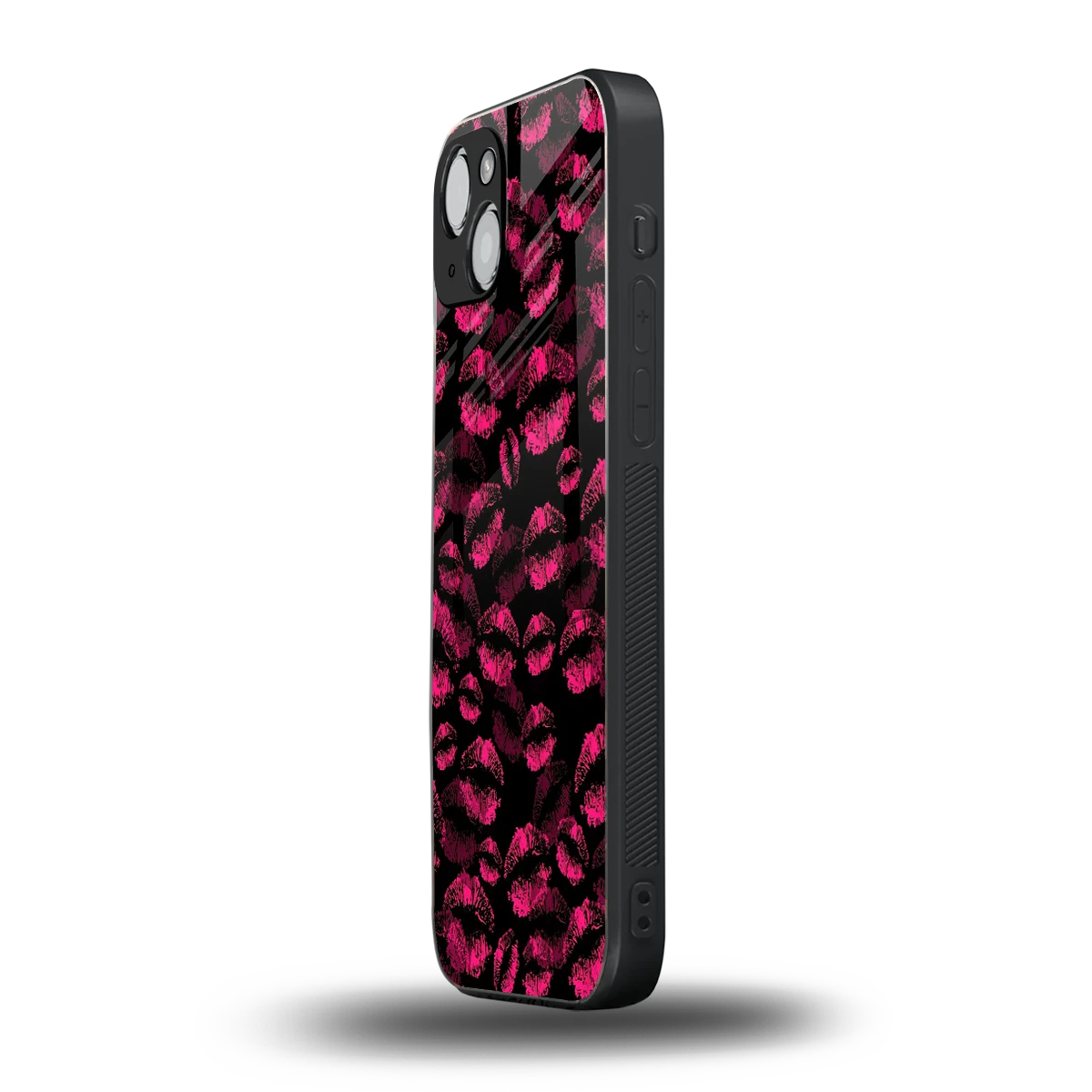 Lip Love iphone 15 mobile cover | shockproof glass phone case