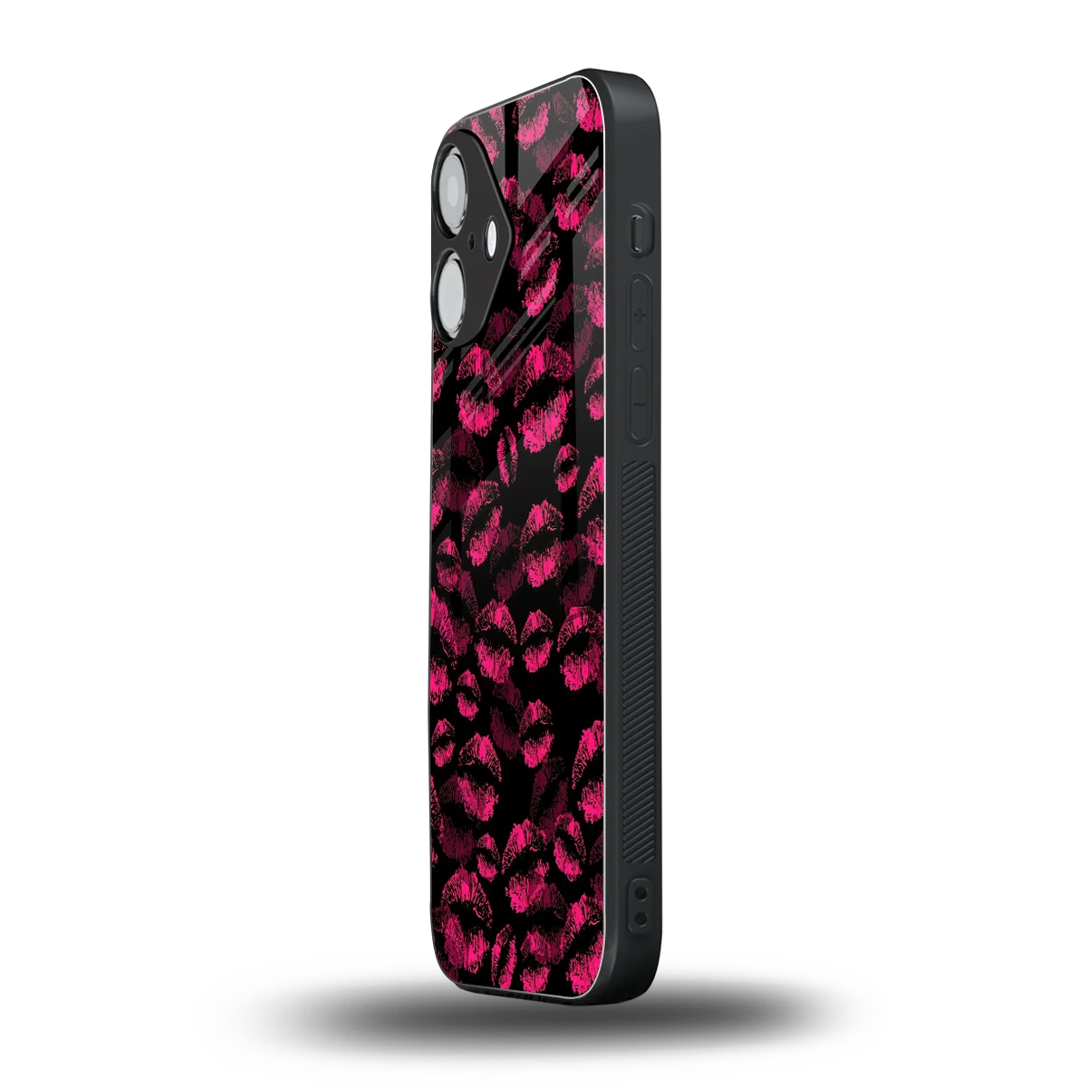 Lip Love iPhone 16 mobile cover | shockproof glass phone case