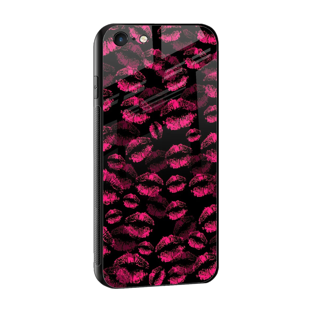 Lip Love sleek iphone 6 cover with tempered glass back and TPU edges