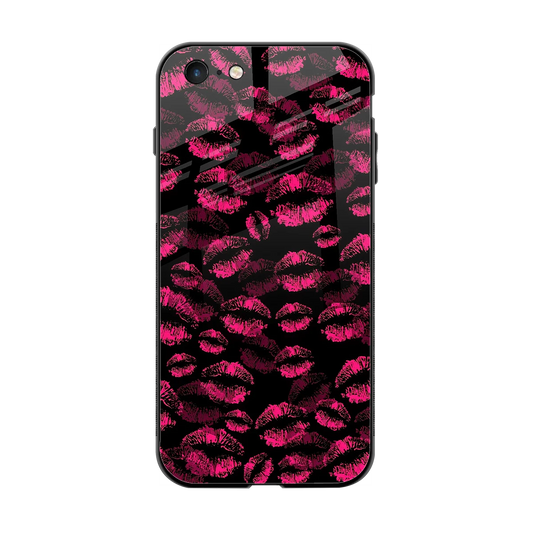 Lip Love back phone cover | glass case for iphone 6s