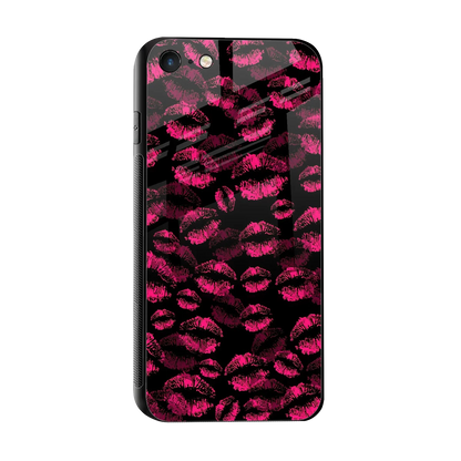 Lip Love sleek iphone 7 cover with tempered glass back and TPU edges