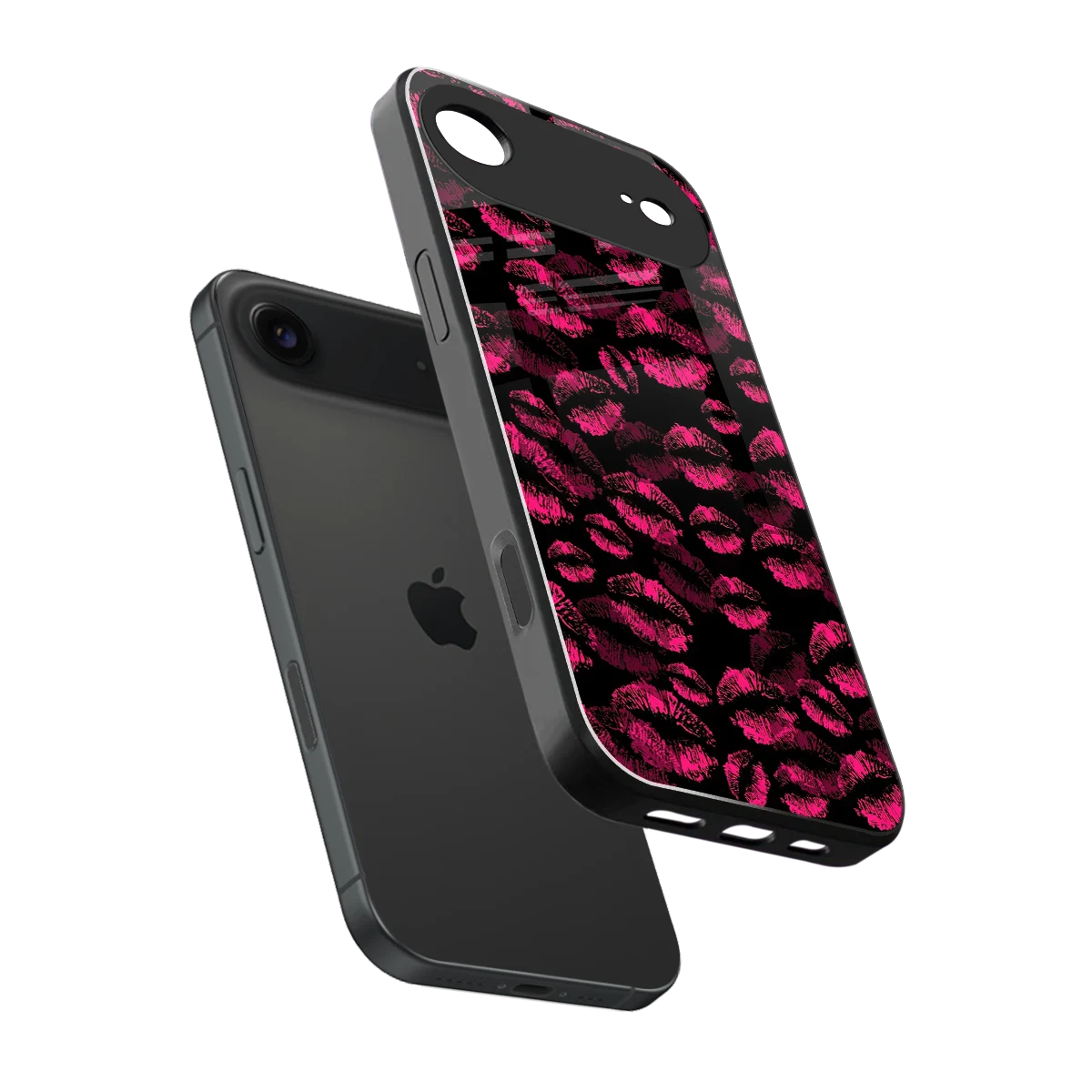 Lip Love sleek iphone air cover with tempered glass back and TPU edges