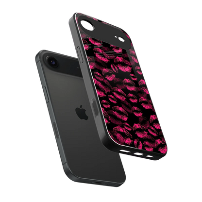 Lip Love sleek iphone air cover with tempered glass back and TPU edges