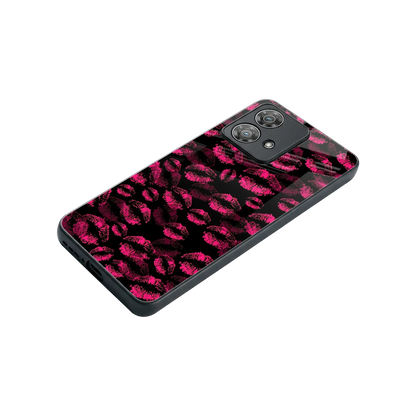 Lip Love stylish phone case for motorola edge 40 neo 5g | glossy glass and slim fit