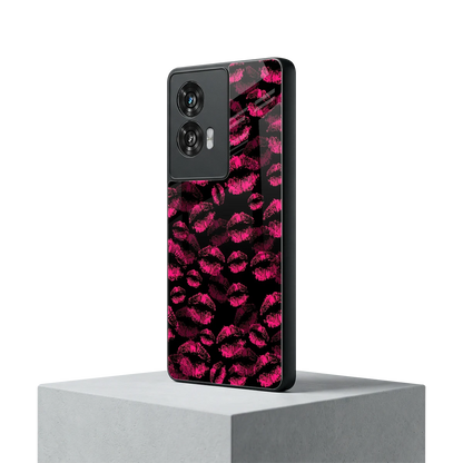 Lip Love motorola edge 50 fusion mobile cover | shockproof glass phone case