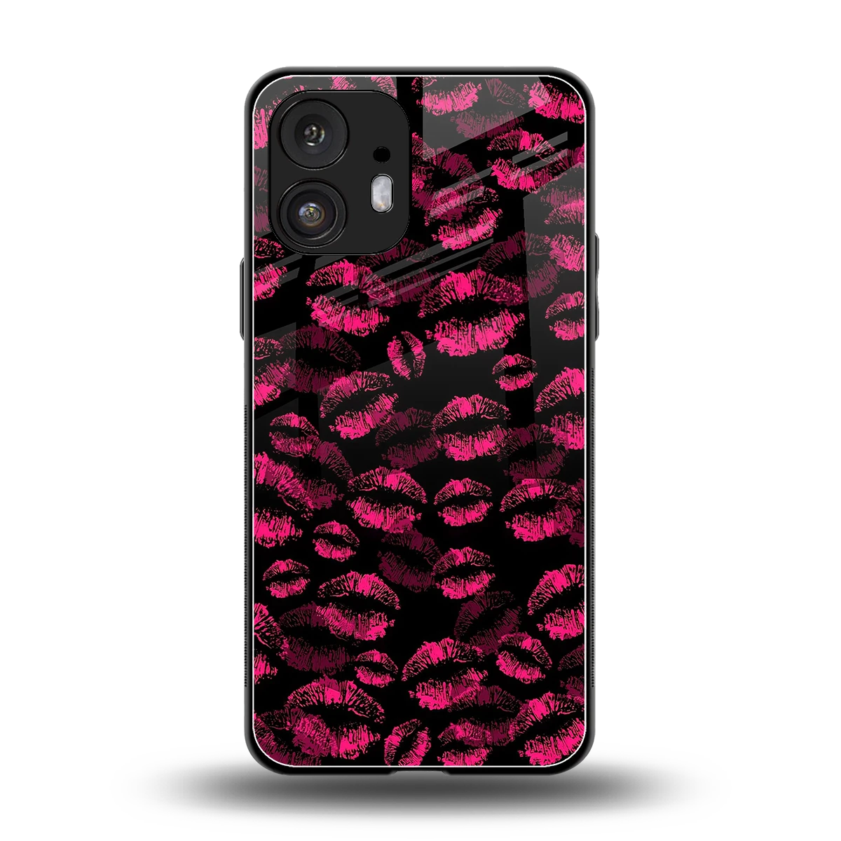 Lip Love back phone cover | glass case for nothing phone 2