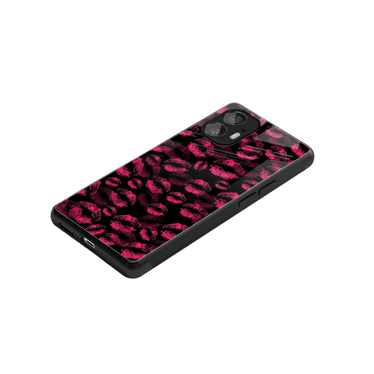 Lip Love stylish phone case for nothing phone 2 | glossy glass and slim fit
