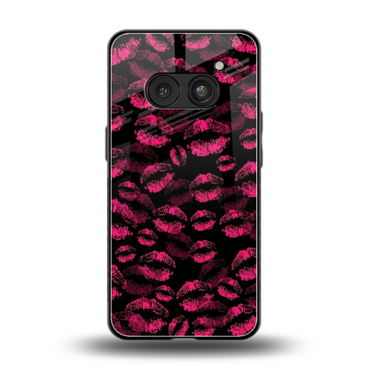 Lip Love back phone cover | glass case for nothing phone 2a plus