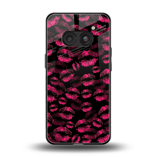 Lip Love back phone cover | glass case for nothing phone 2a plus