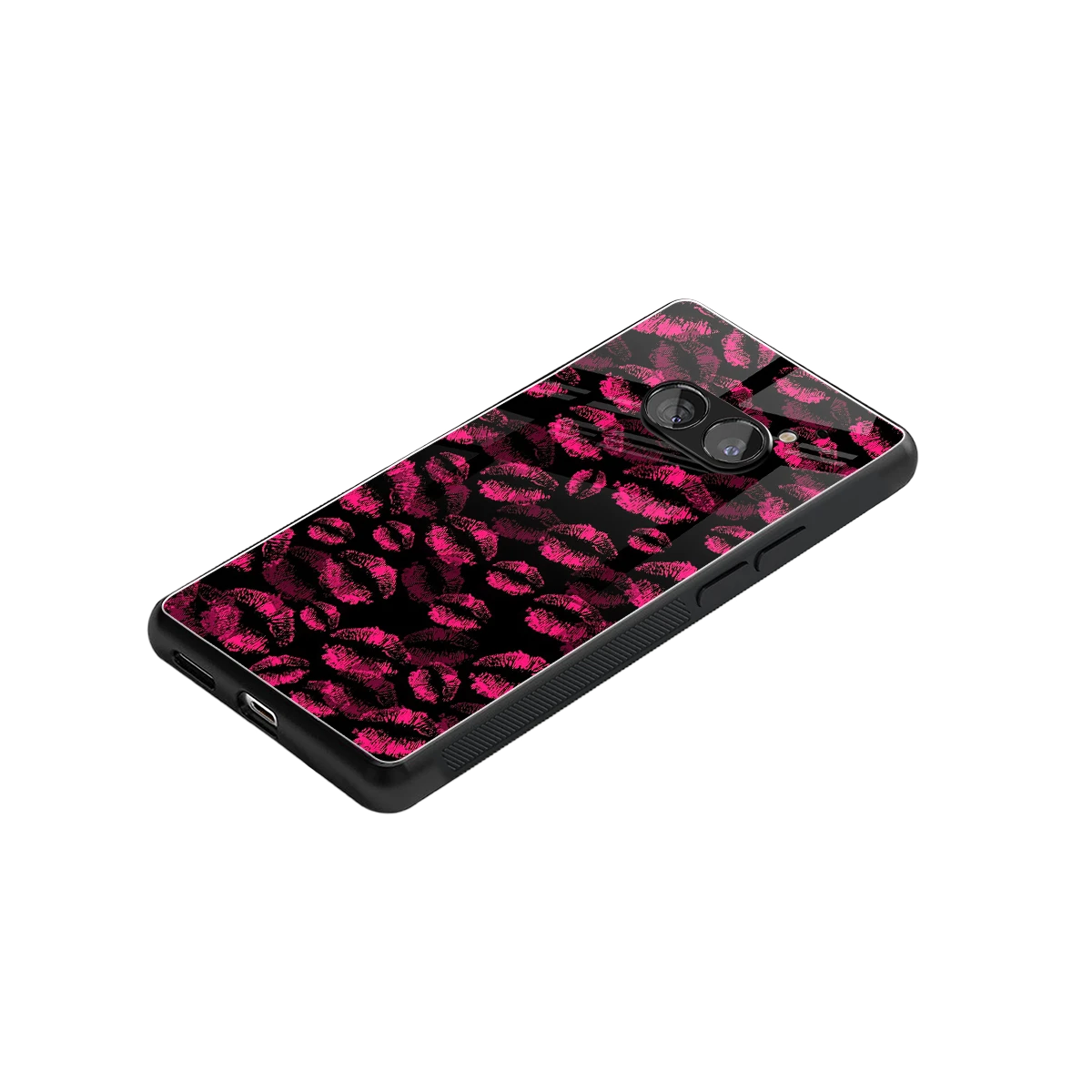 Lip Love stylish phone case for nothing phone 2a | glossy glass and slim fit