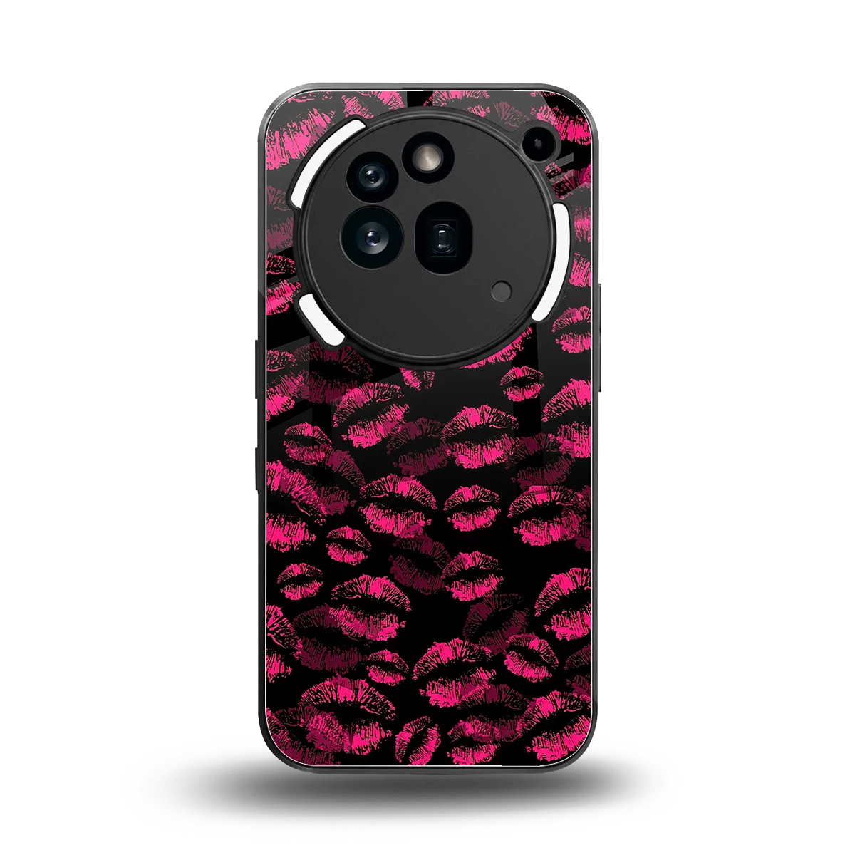 Lip Love back phone cover | glass case for nothing phone 3a pro