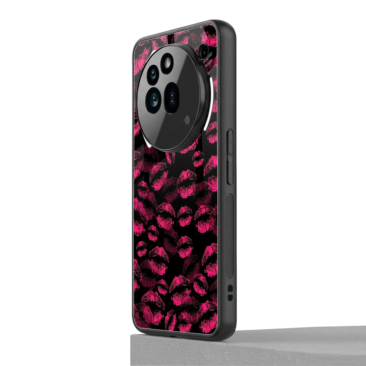 Lip Love nothing phone 3a pro mobile cover | shockproof glass phone case