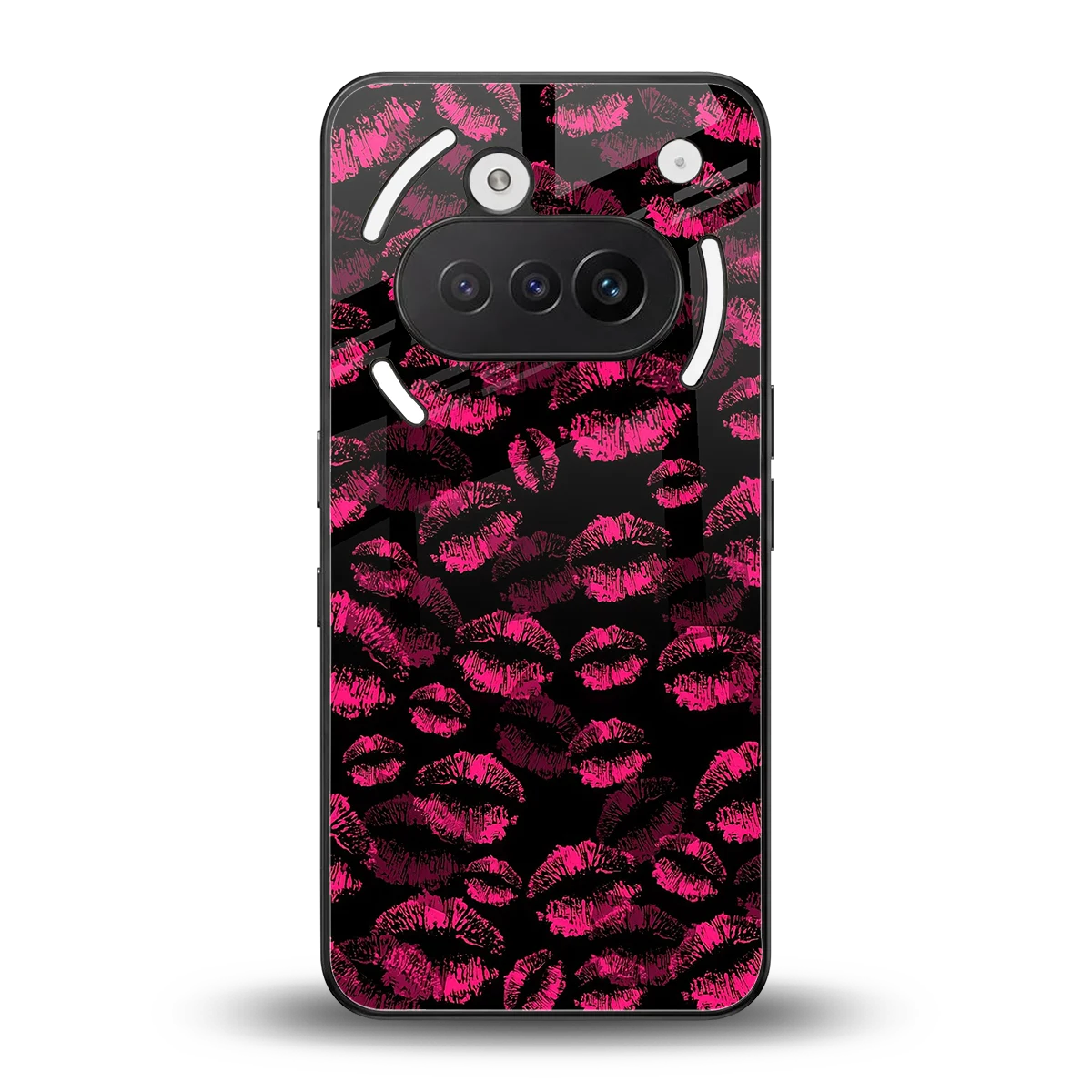 Lip Love back phone cover | glass case for nothing phone 3a