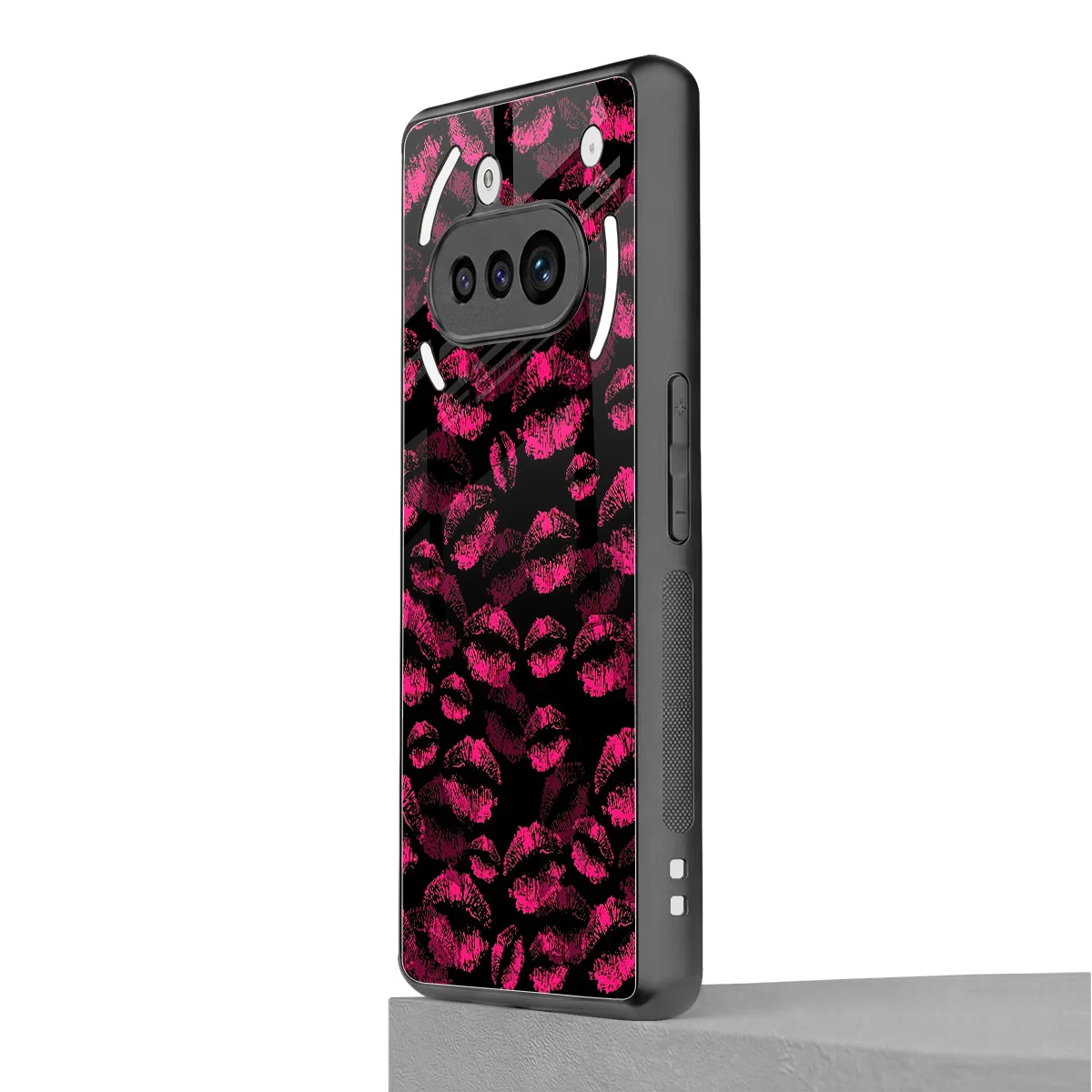 Lip Love nothing phone 3a mobile cover | shockproof glass phone case