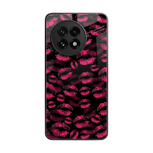Lip Love back phone cover | glass case for oneplus 13r
