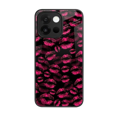 Lip Love back phone cover | glass case for oneplus 13s