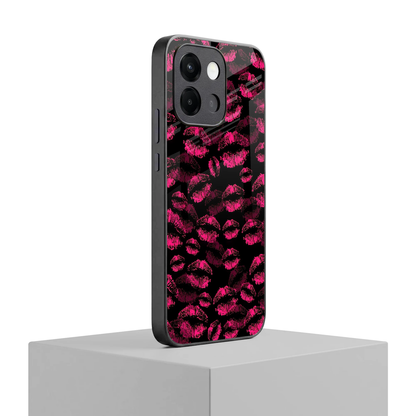 Lip Love oneplus 13s mobile cover | shockproof glass phone case