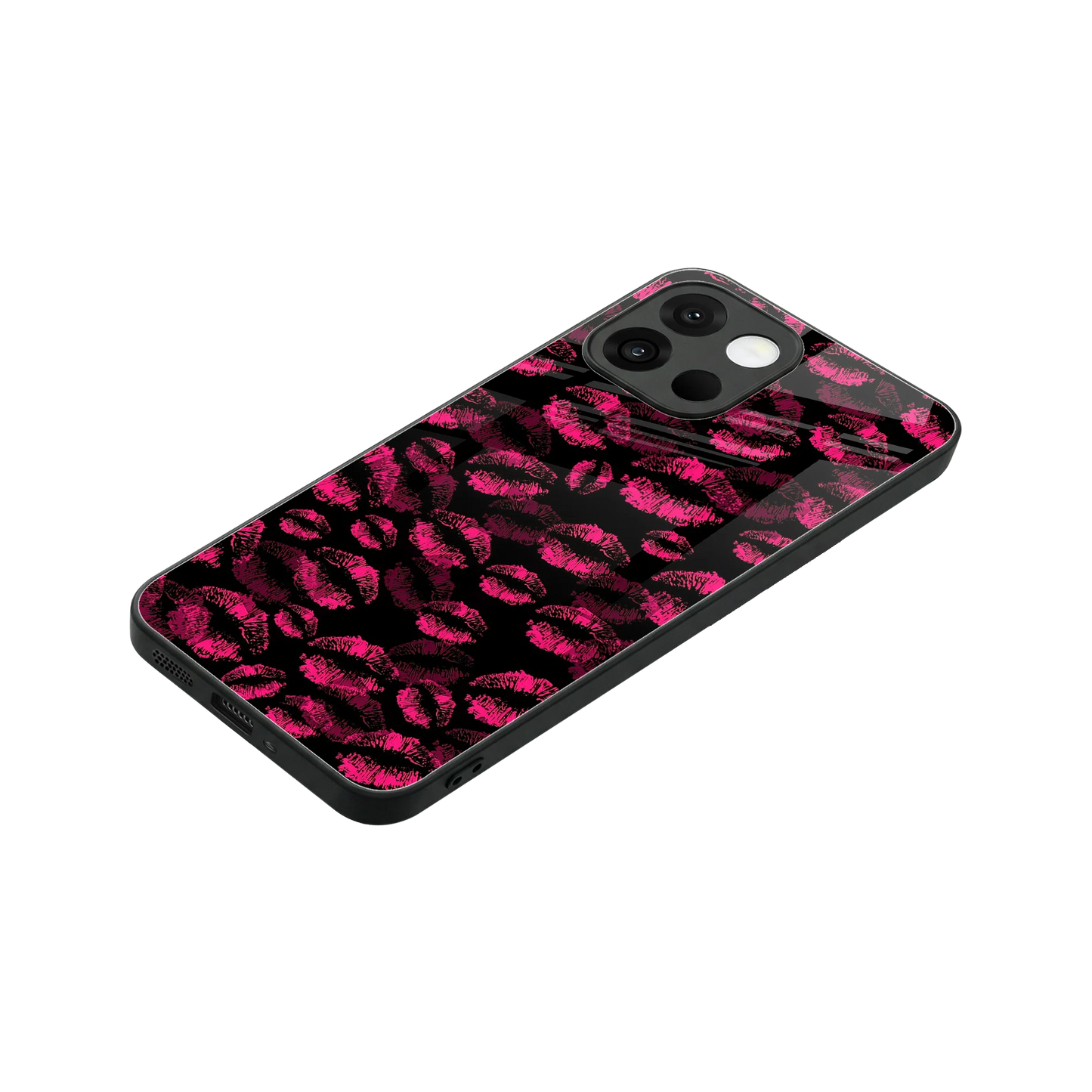 Lip Love stylish phone case for oneplus 13s | glossy glass and slim fit
