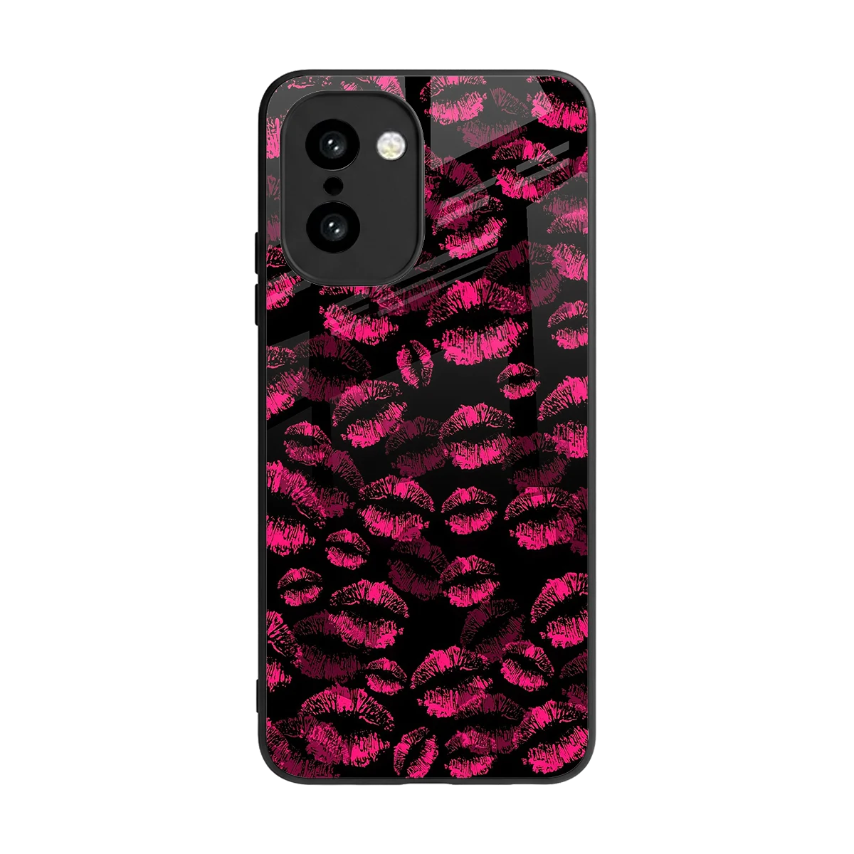 Lip Love back phone cover | glass case for oneplus 15r