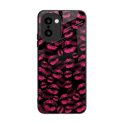 Lip Love back phone cover | glass case for oneplus 15r