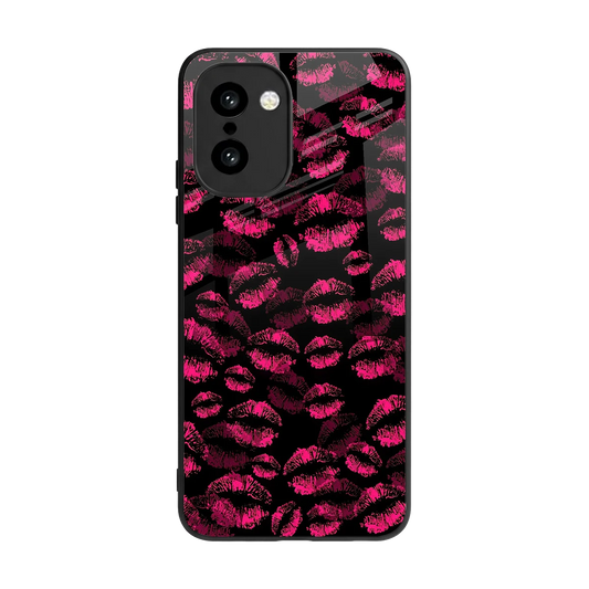 Lip Love back phone cover | glass case for oneplus 15r