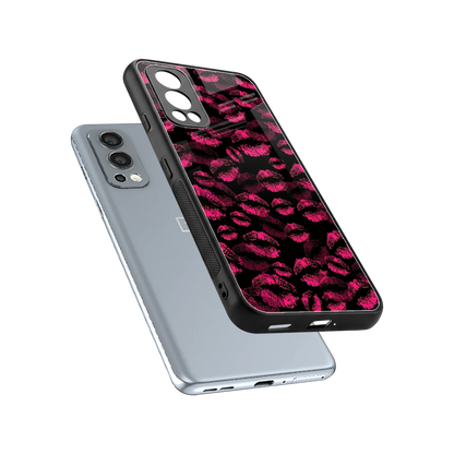 Lip Love sleek oneplus nord 2 cover with tempered glass back and TPU edges
