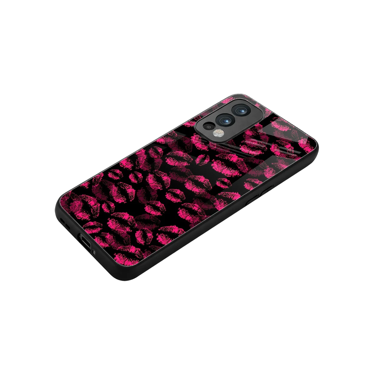 Lip Love stylish phone case for oneplus nord 2 | glossy glass and slim fit