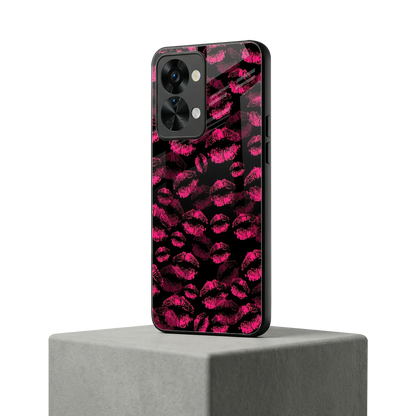 Lip Love oneplus nord 2t mobile cover | shockproof glass phone case