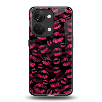 Lip Love back phone cover | glass case for oneplus nord 3