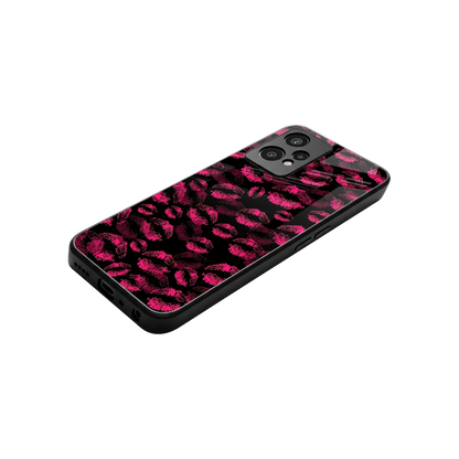 Lip Love stylish phone case for oneplus nord ce 2 lite | glossy glass and slim fit