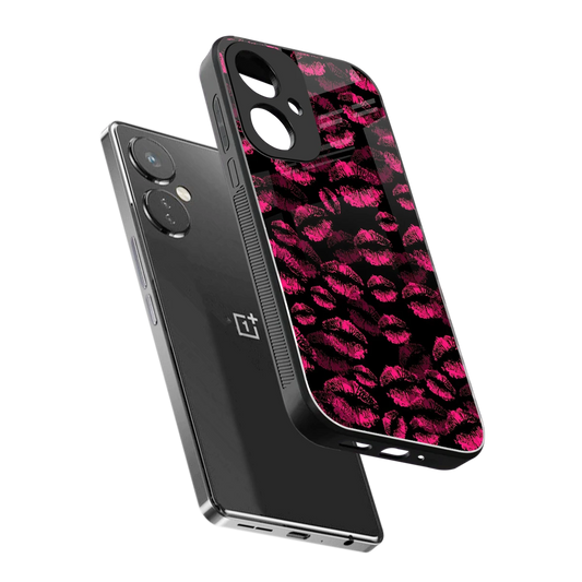 Lip Love sleek oneplus nord ce 3 cover with tempered glass back and TPU edges