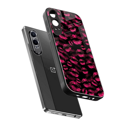 Lip Love sleek oneplus nord ce 4 lite cover with tempered glass back and TPU edges