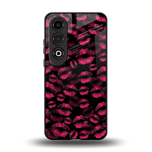 Lip Love back phone cover | glass case for oneplus nord ce 4