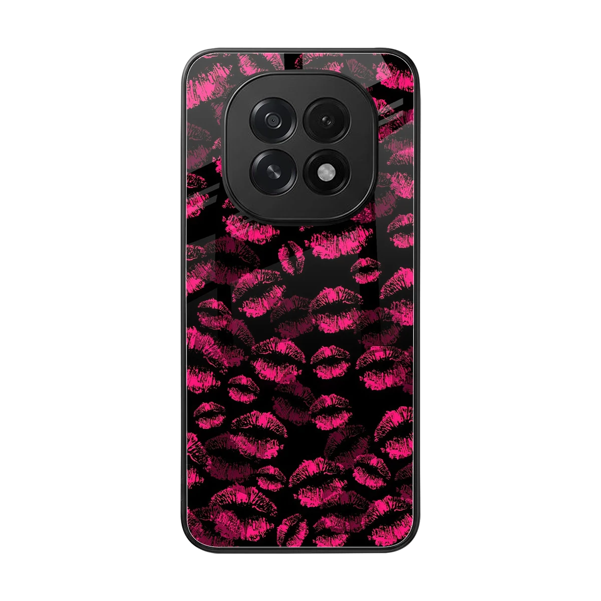 Lip Love back phone cover | glass case for oppo f29 5g