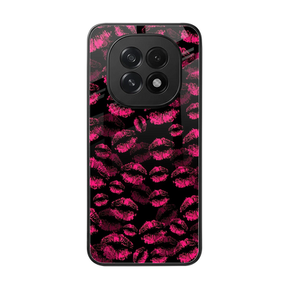 Lip Love back phone cover | glass case for oppo f29 5g