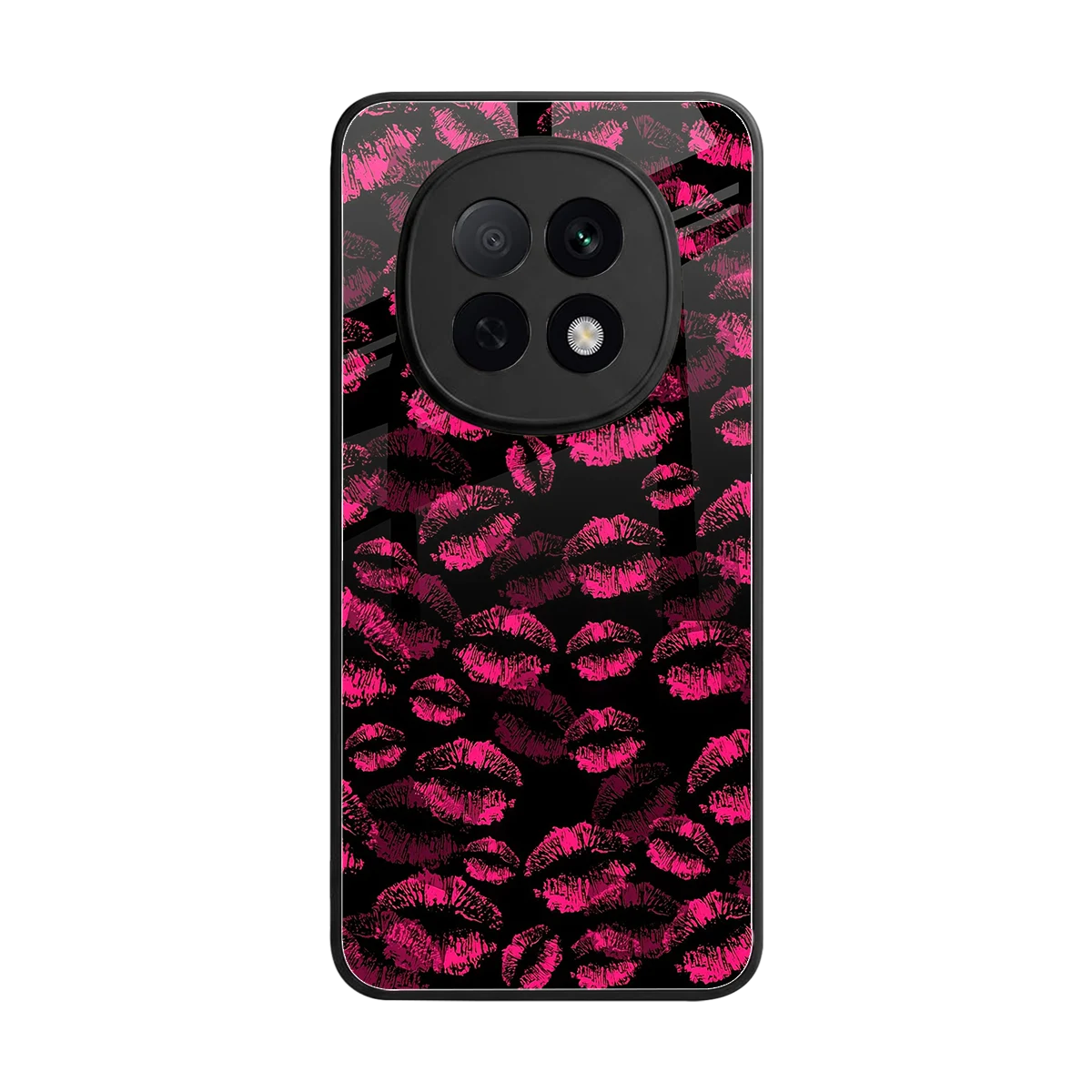 Lip Love back phone cover | glass case for oppo f29 pro 5g