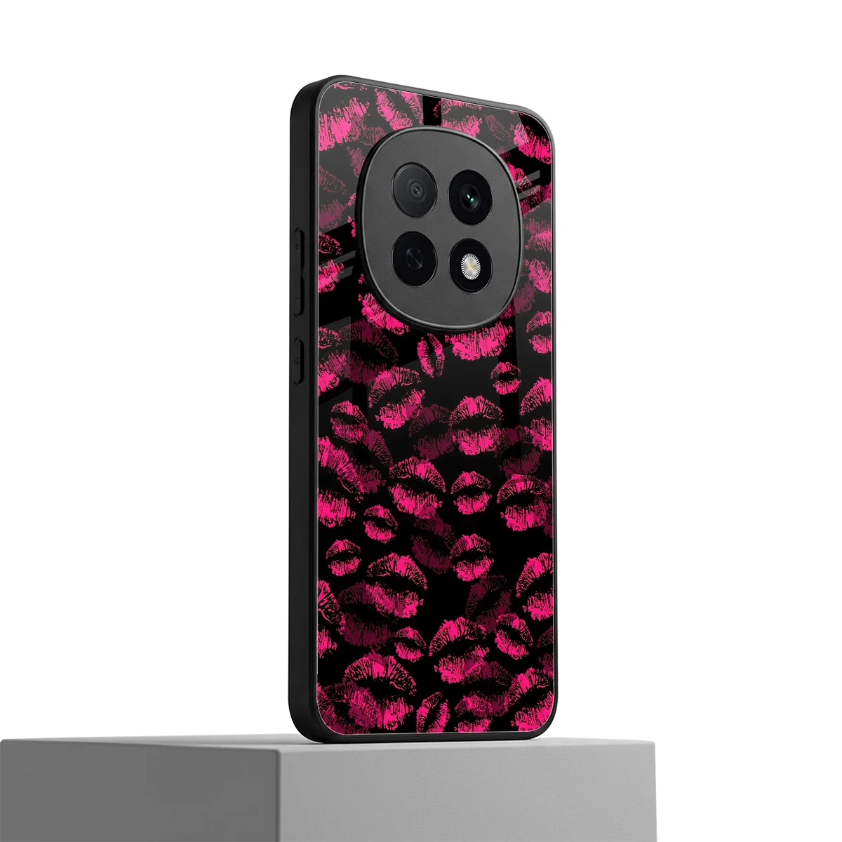 Lip Love oppo f29 pro 5g mobile cover | shockproof glass phone case