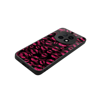 Lip Love stylish phone case for oppo f29 pro 5g | glossy glass and slim fit