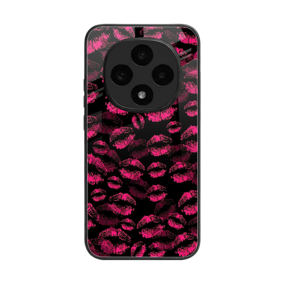 Lip Love back phone cover | glass case for oppo f31 pro 5g