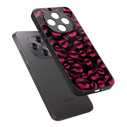 Lip Love sleek oppo f31 pro 5g cover with tempered glass back and TPU edges