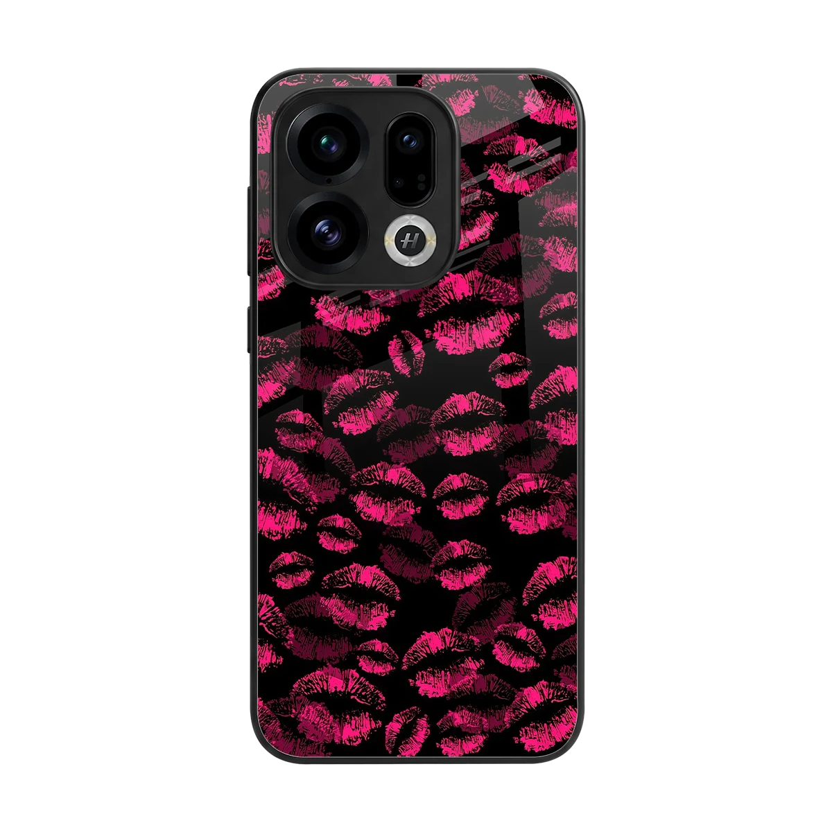 Lip Love back phone cover | glass case for oppo find x9