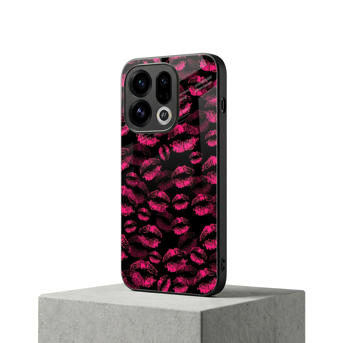 Lip Love oppo find x9 mobile cover | shockproof glass phone case