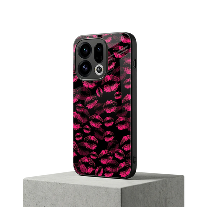 Lip Love oppo find x9 mobile cover | shockproof glass phone case