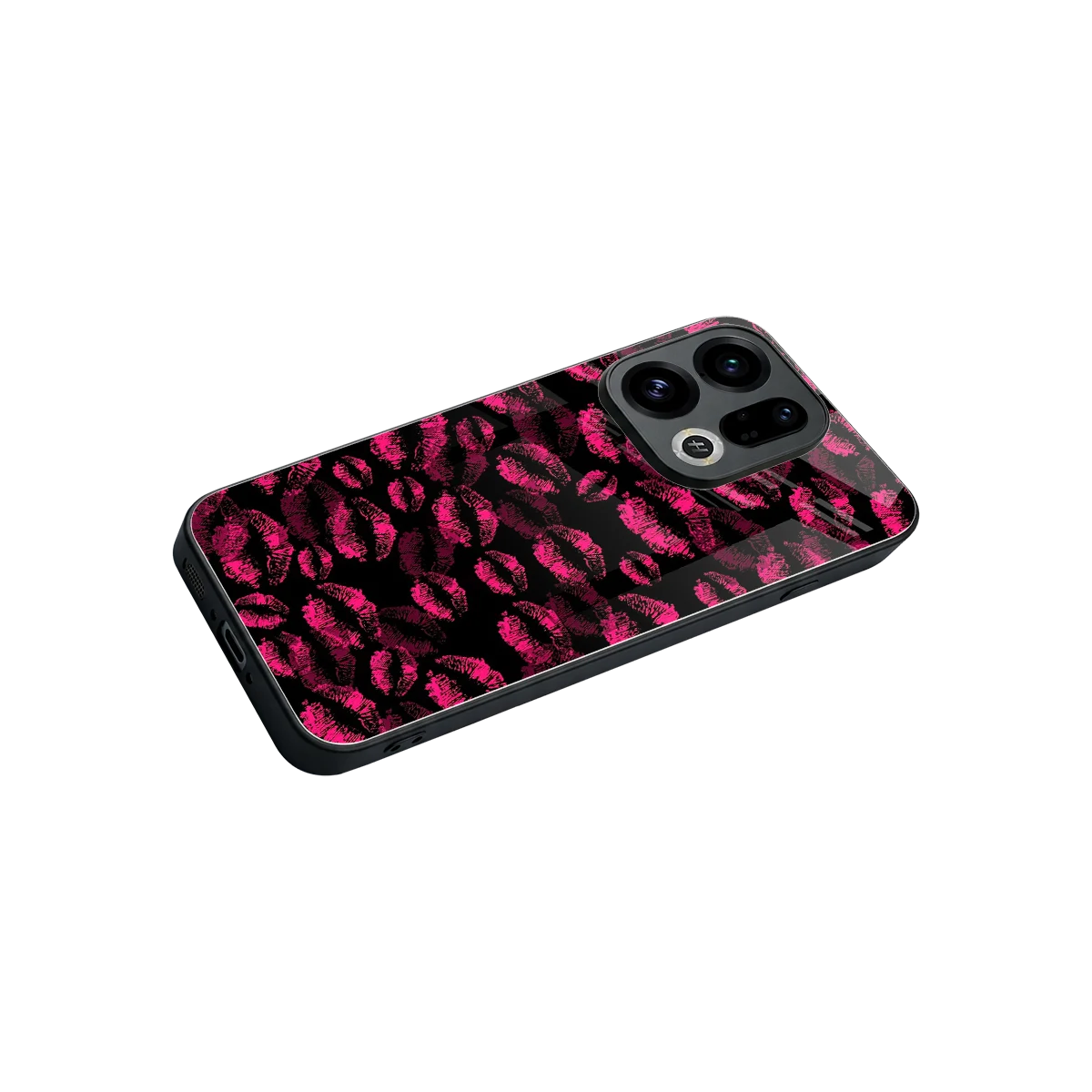 Lip Love stylish phone case for oppo find x9 | glossy glass and slim fit