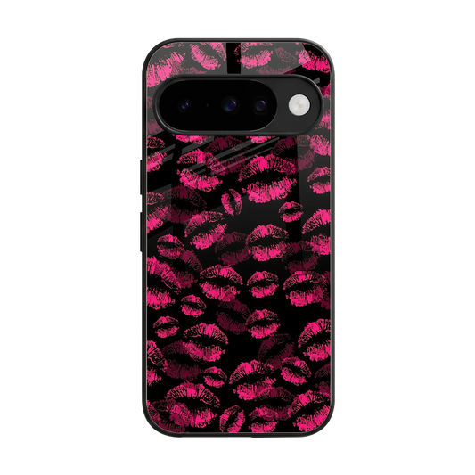 Lip Love back phone cover | glass case for google pixel 10