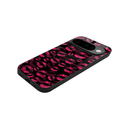 Lip Love stylish phone case for google pixel 10 | glossy glass and slim fit