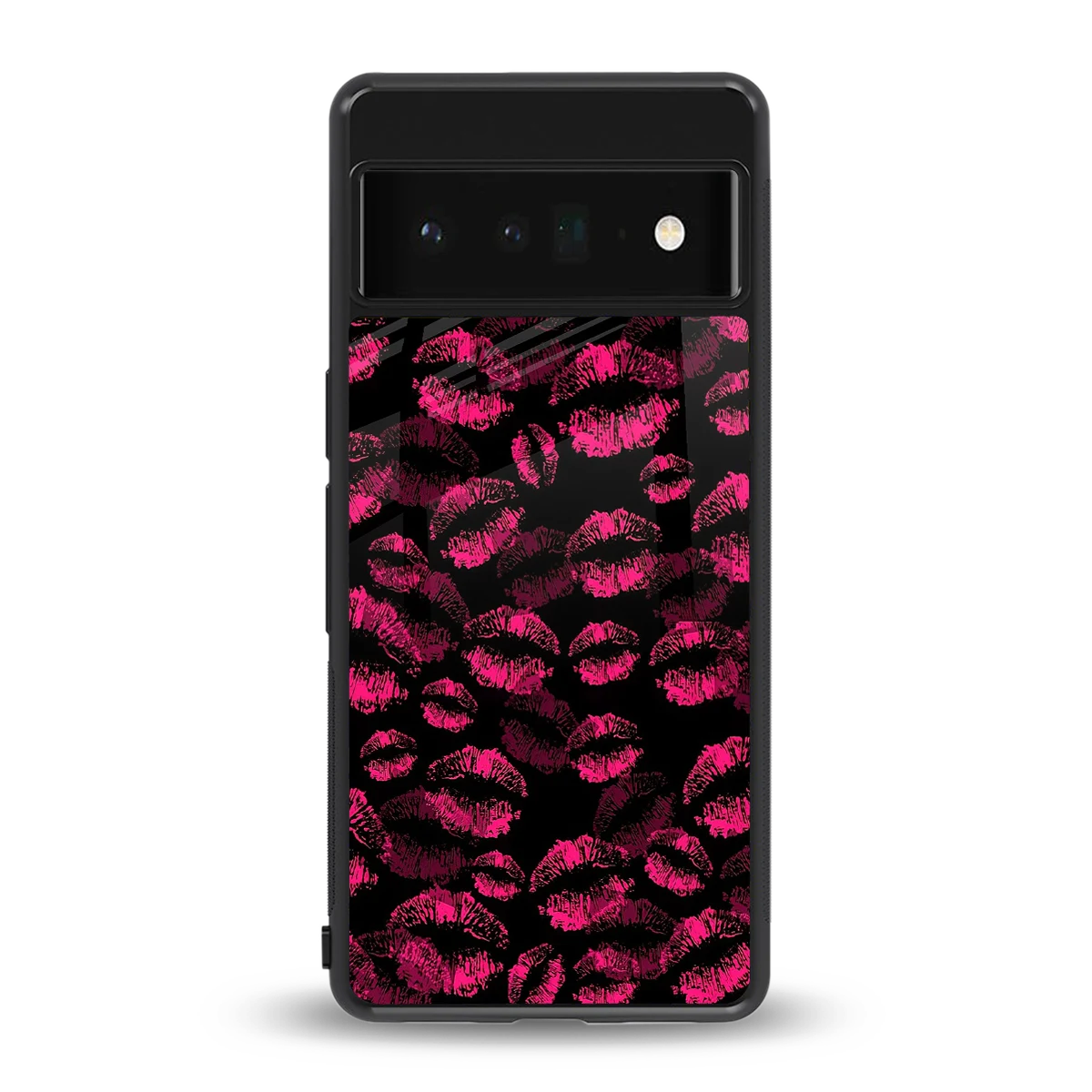 Lip Love back phone cover | glass case for google pixel 6 pro